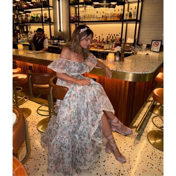 Selkie Dresses & Skirts - Selkie Romance Novel Dress in Rose Floral